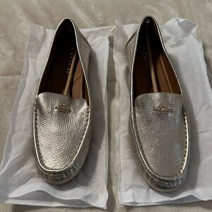 Gold Coach Loafers for Women